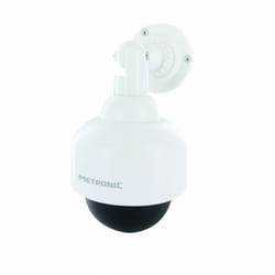 Metronic - Caméra factice Netcam Dôme - blanche