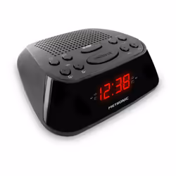 Grâce à ce radio-réveil vous pourrez programmer deux horaires de réveils différents. Avec ce radio-réveil, s'endormir et se r ...