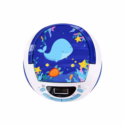 Metronic 477170 Lecteur de CD Lecteur CD portable Bleu, Blanc