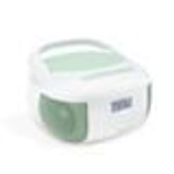 Lecteur CD Radio FM Portable Bluetooth - Poste Stéréo MP3 USB AUX-in Micro-SD Prise Casque Alimentation Secteur/Pile - Vert