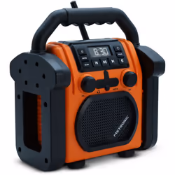 Parfaite pour vous divertir pendant vos travaux, cette radio de chantier résistante et ergonomique remplira parfaitement ce r ...