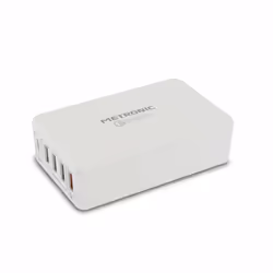 Avec le chargeur intelligent 5 ports USB METRONIC, vous pourrez charger simultanément plusieurs périphériques en USB (jusqu'à ...
