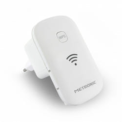 Metronic - Répéteur WiFi 300 Mbps avec bouton On/Off