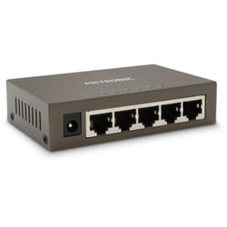 Switch RJ45 5 ports Gigabit Ethernet noir Metronic 495580