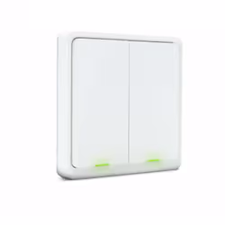 Linterrupteur intelligent 2 boutons Zigbee se connecte à vos ampoules intelligentes pour les allumer ou les éteindre, sans au ...