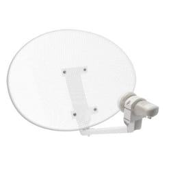 Metronic 498155 antenne satellites 0,7 - 12,75 GHz Blanc