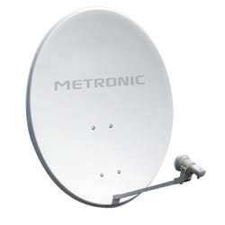 Metronic 498250 antenne satellites 10,7 - 12,75 GHz Blanc