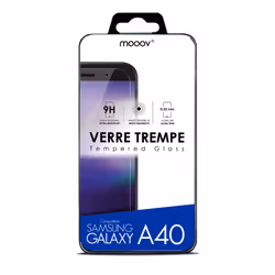 MOOOV 610581 écran et protection arrière de téléphones portables Protection d'écran transparent Samsung 1 pièce(s)