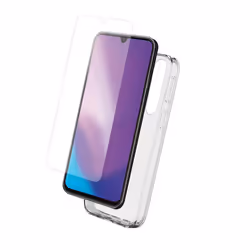 Pack protection coque transparente+verre trempé pour Samsung Galaxy A14 4G/5G Transparent