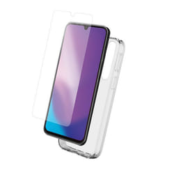 Pack protection coque transparente+verre trempé pour Samsung Galaxy A14 4G/5G Transparent