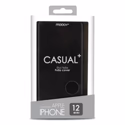 MOOOV 684054 coque de protection pour téléphones portables 13,8 cm (5.42") Folio Noir