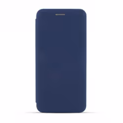 Etui folio Soft Touch pour Samsung A12 - bleu