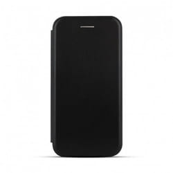Etui folio clam - MOOOV - Oppo A74 4G - Cuir PU - Noir - Fermeture aimantée
