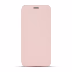 Etui folio Soft Touch pour iPhone 13 Mini - rose