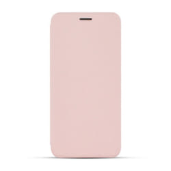 Etui folio Soft Touch pour iPhone 13 Mini - rose