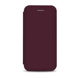 Etui folio Soft Touch pour Samsung Galaxy A55 - bordeaux