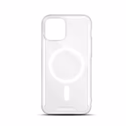 Coque rigide - MOOOV - iPhone 13 Mini - Transparent - Compatible MagSafe - Antichoc - Ultralégère