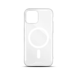 Coque semi-rigide - MOOOV - iPhone 11 - Compatible MagSafe - Protection chocs - Transparent