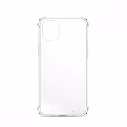 Coque semi-rigide renforcée pour iPhone 11 - transparente