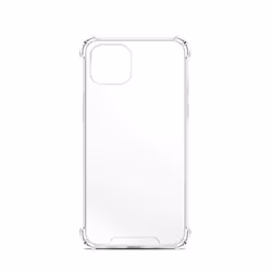 Coque semi-rigide renforcée pour iPhone 14 - transparente