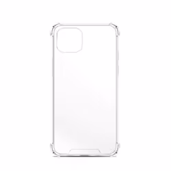 Coque semi-rigide renforcée pour iPhone 14 Plus - transparente - MOOOV - Coins renforcés et bords surélevés