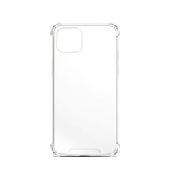 Coque semi-rigide renforcée pour iPhone 14 Plus - transparente - MOOOV - Coins renforcés et bords surélevés