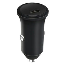 Mooov - Chargeur allume-cigares 1 usb-c 20W Power Delivery - Plastique 100% recyclé - noir