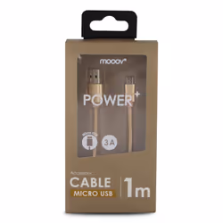 MOOOV 732076 câble USB 1 m USB C USB A Or