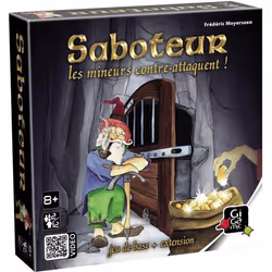 Gigamic - Saboteur 2 : Les mineurs contre-attaquent - Jeu de société carte bluff