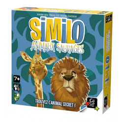 Jeu de société - GIGAMIC - Similo animaux sauvages - Déduction coopérative - 2 joueurs ou plus - 7 ans et plus