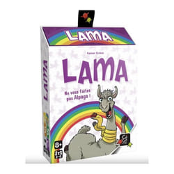 Jeu de cartes - GIGAMIC - Lama - Edition 2024 - 56 cartes - 70 jetons - 2 joueurs ou plus