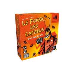 Jeu dambiance - GIGAMIC - Le Poker des Cafards - Multicolore - 2 joueurs ou plus - 20 min