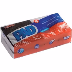 PAD - 4 Tampons super récurant 70x70x18mm