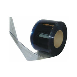 Laniere de protection cristal translucide 300 x 3 mm rouleau de 50 m