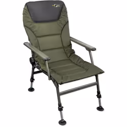 Chaise Matelassé à Accoudoirs Carp Spirit Level - vert - TU