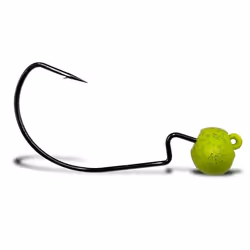 Lot de 3 émerillons VMC Rugby JIG 7340RJ CH X3 14G - noir/vert - 14 g