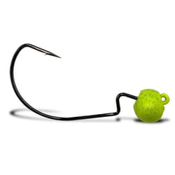 Lot de 3 émerillons VMC Rugby JIG 7340RJ CH X3 14G - noir/vert - 14 g