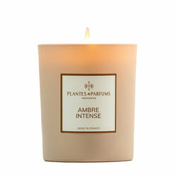 Plantes & Parfums De Provence Bougie Végétale Ambre Intense 180g