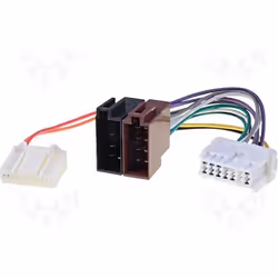 Faisceau Radio - Renault Dacia - Compatible ISO - Noir - Duster 2011 - Twingo 2012
