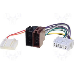 Faisceau Radio - Renault Dacia - Compatible ISO - Noir - Duster 2011 - Twingo 2012