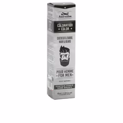 Coloration teinture barbe et cheveux #3-Brun foncé