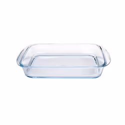 Pyrex PYRCLRC35, Plat à lasagnes, Rectangulaire, Verre, Transparent, 350 mm, 230 mm