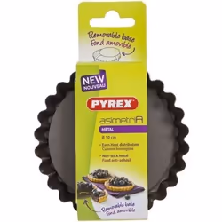 Moule à tartelette PYREX Lot 4 tartelettes Asimetria
