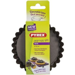 Moule à tartelette PYREX Lot 4 tartelettes Asimetria