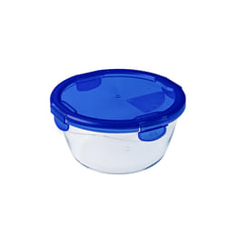 Pyrex 287PG00 boîte hermétique alimentaire Rond Bol 0,7 L Bleu, Transparent 1 pièce(s)