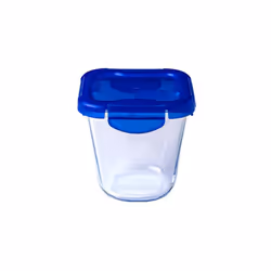 Boîte carrée haute 12 x 12 cm / 0,8 L - Cook & Go - Idéal pour emporter votre déjeuner avec vous ! - Une véritable pasta box  ...