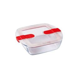 Pyrex - cook & heat plat carre 20X17 +cv