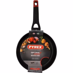 Pyrex OT26BF6, Rond, Poêle polyvalente, Noir, Rouge, 26 cm, 268 mm, 469 mm