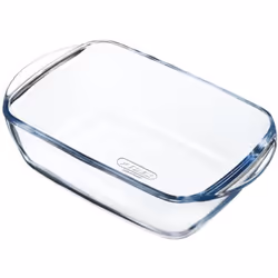Plat rectangulaire 23 x 15 cm - Spécial Airfryer - Une gamme de plats en verre compatible avec les friteuses Airfryer à air c ...