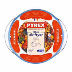 Pyrex - plat rond 20 cm - spécial airfryer 1241817